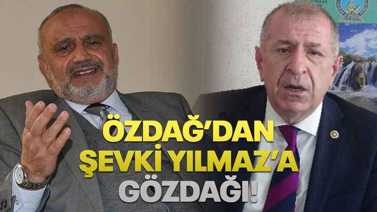 Özdağ’dan Şevki Yılmaz’a gözdağı!